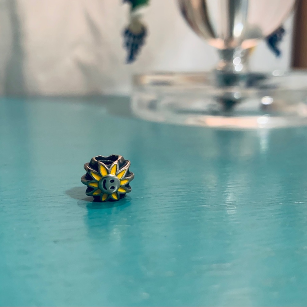 Smiley Sunshine Pandora charm